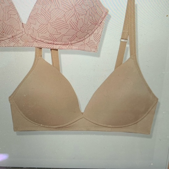 Warner's Women's Blissful Benefits Wireless Lift T-Shirt Bra Tan Nude Size 38C - Picture 9 of 9
